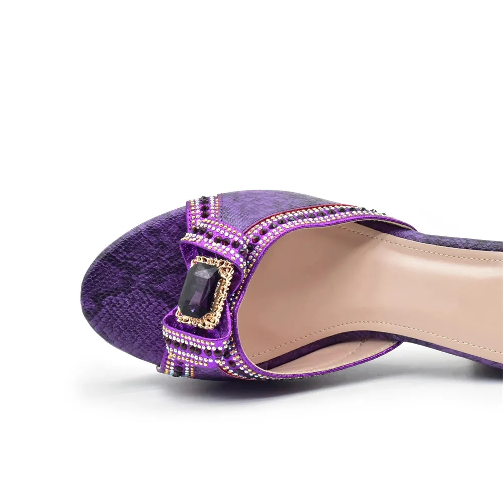 New Arrival Wedge Pumps Fashion Designer Platform Open Toe Elegant Shoes Decorated with Rhinestone Heel Shoes Women 2024
