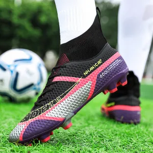 New Color High Top Soccer Shoes Men And Women Couples Same Style