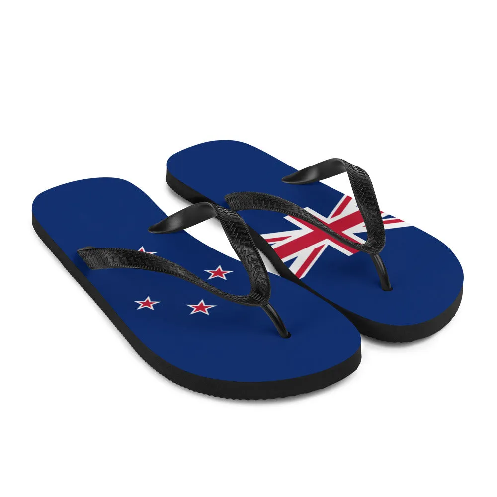 New Zealand Flag - Sustainably Made Flip-Flops