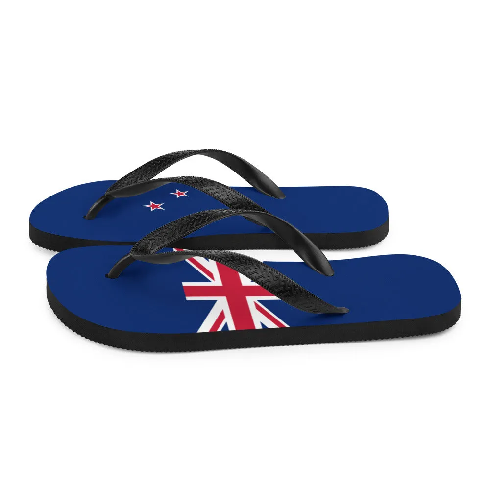 New Zealand Flag - Sustainably Made Flip-Flops