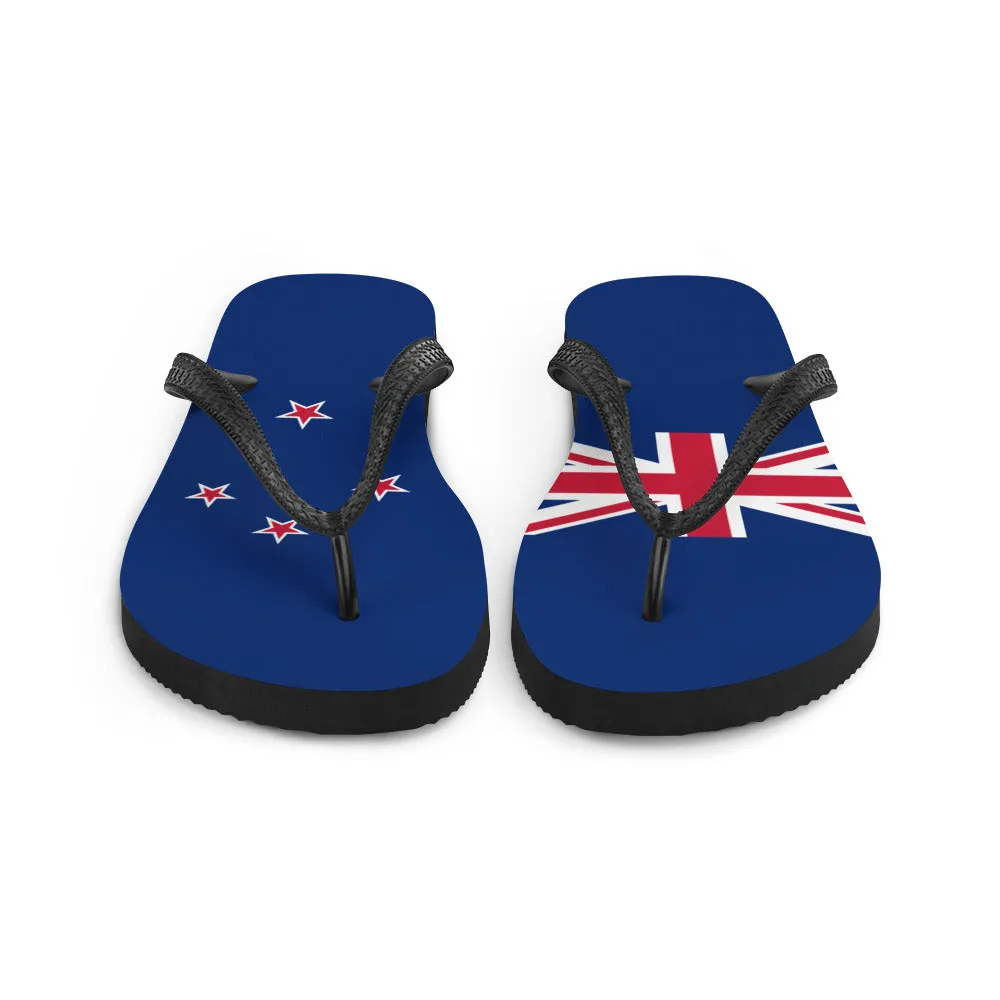 New Zealand Flag - Sustainably Made Flip-Flops