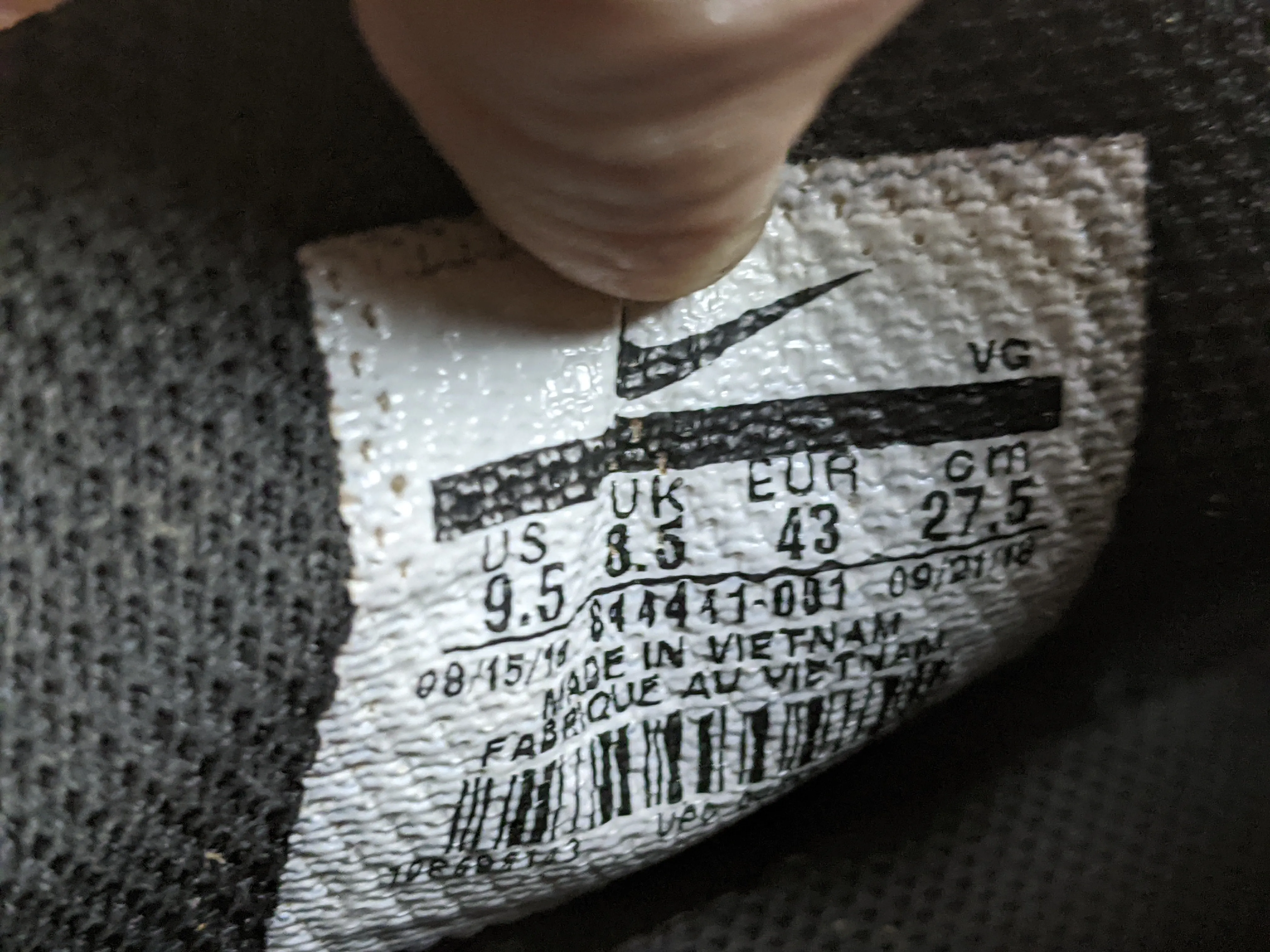 Nike Bravata IC 'Black