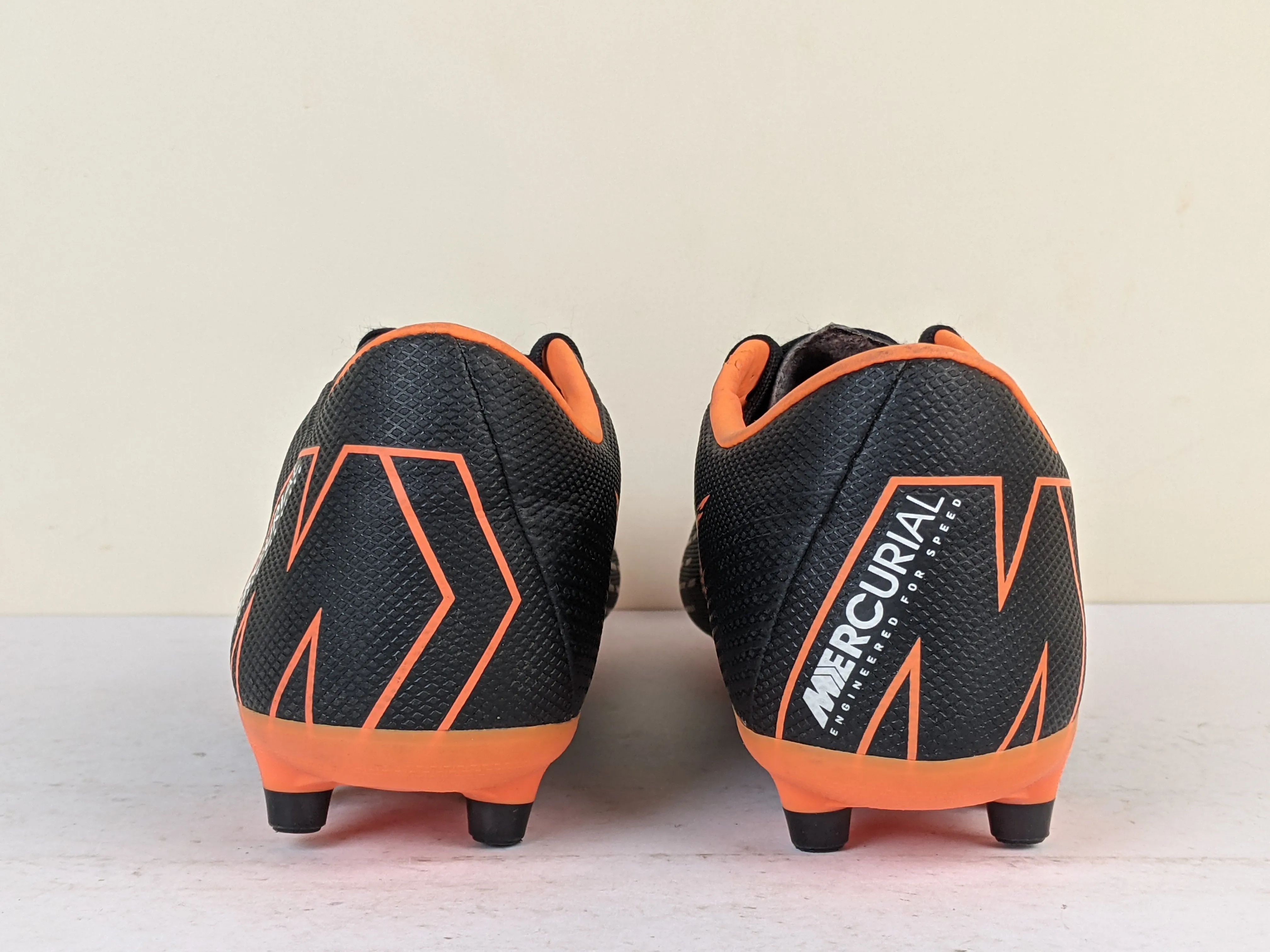 Nike Mercurial Vapor 12 Academy MG Fast AF - Black/Total Orange/White