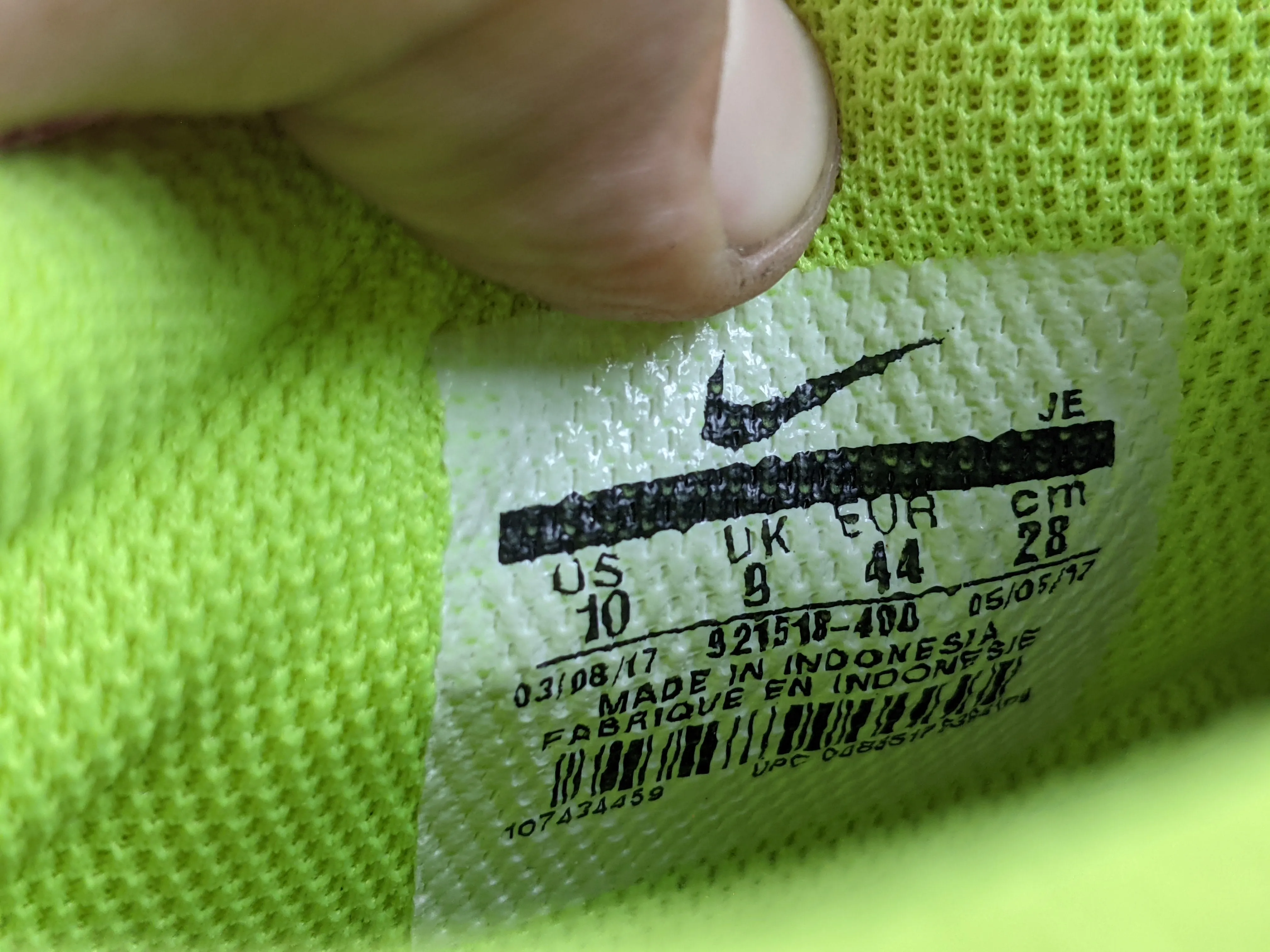Nike MercurialX Vortex III NJR IC 'Blue/Yellow