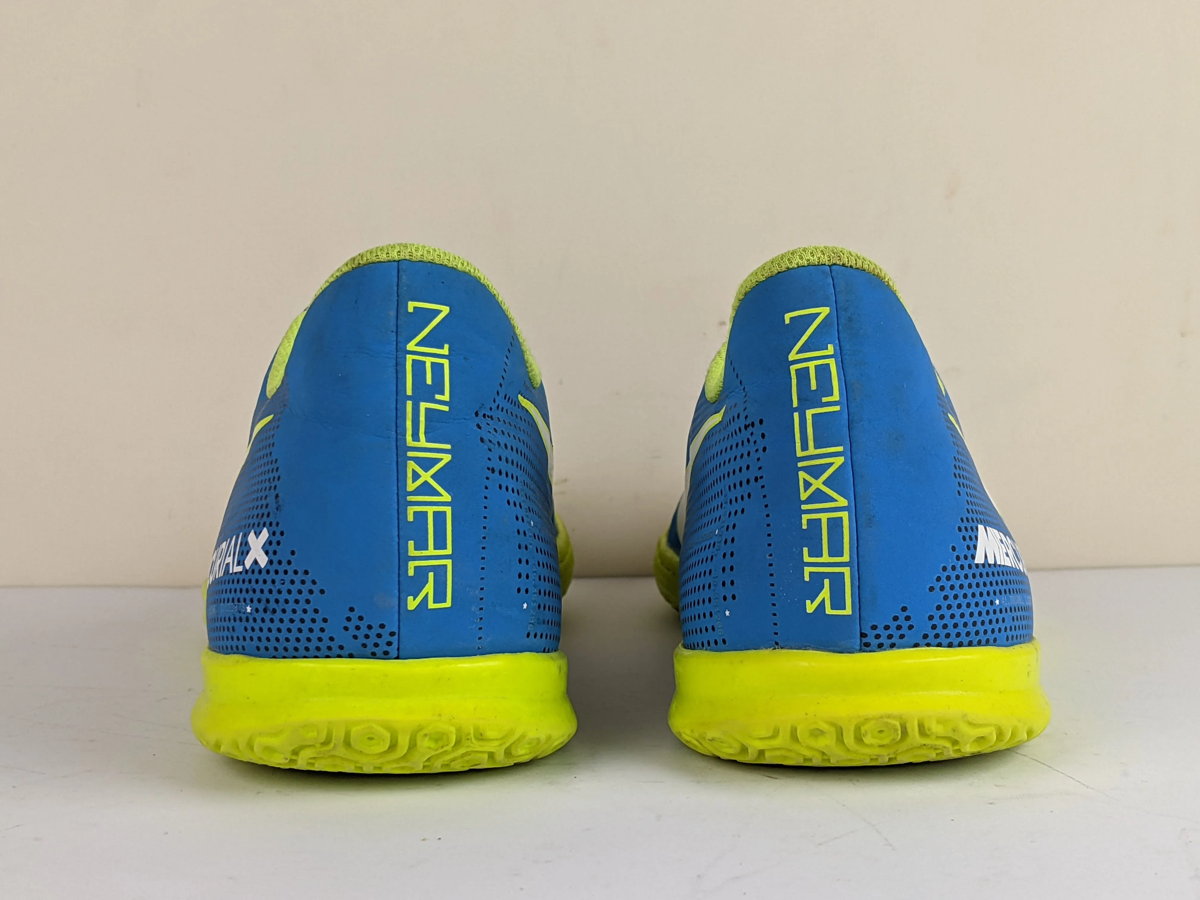 Nike MercurialX Vortex III NJR IC 'Blue/Yellow