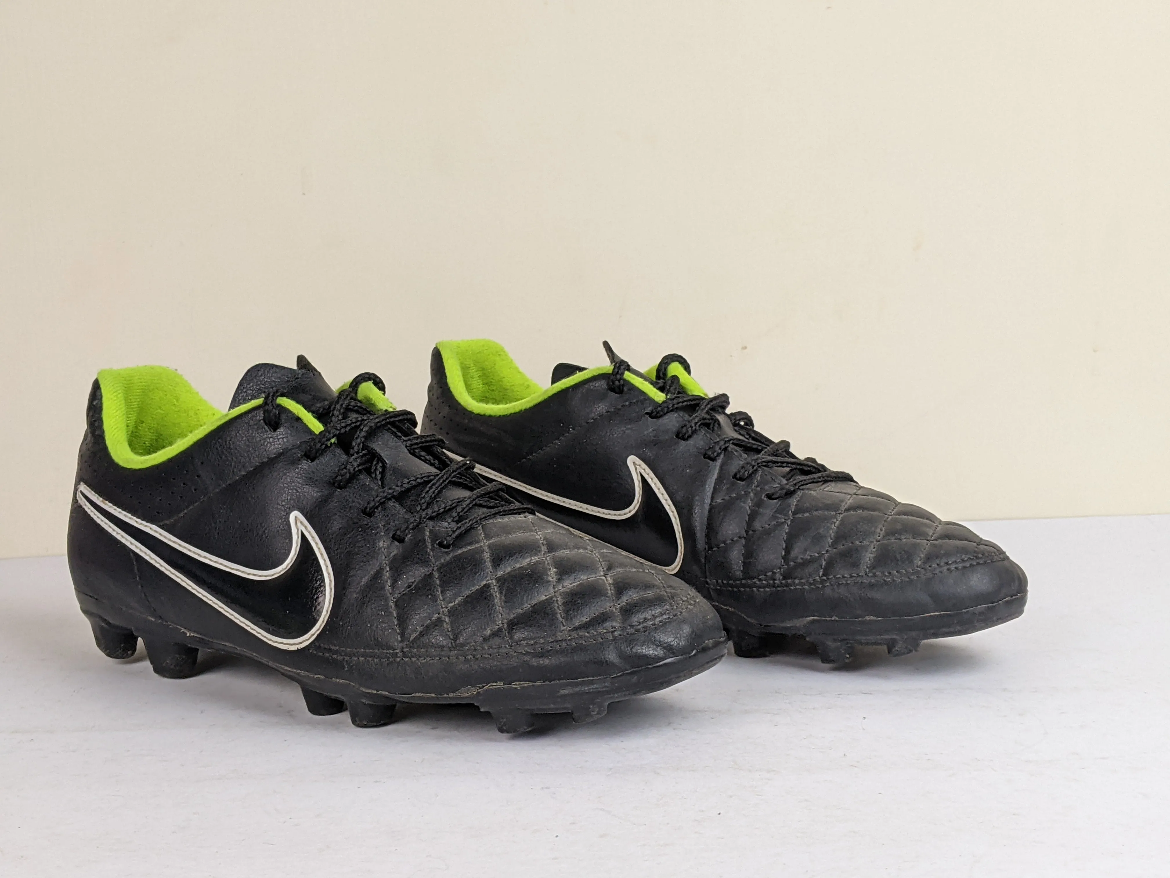 Nike Tiempo Rio II FG 'Black/Green