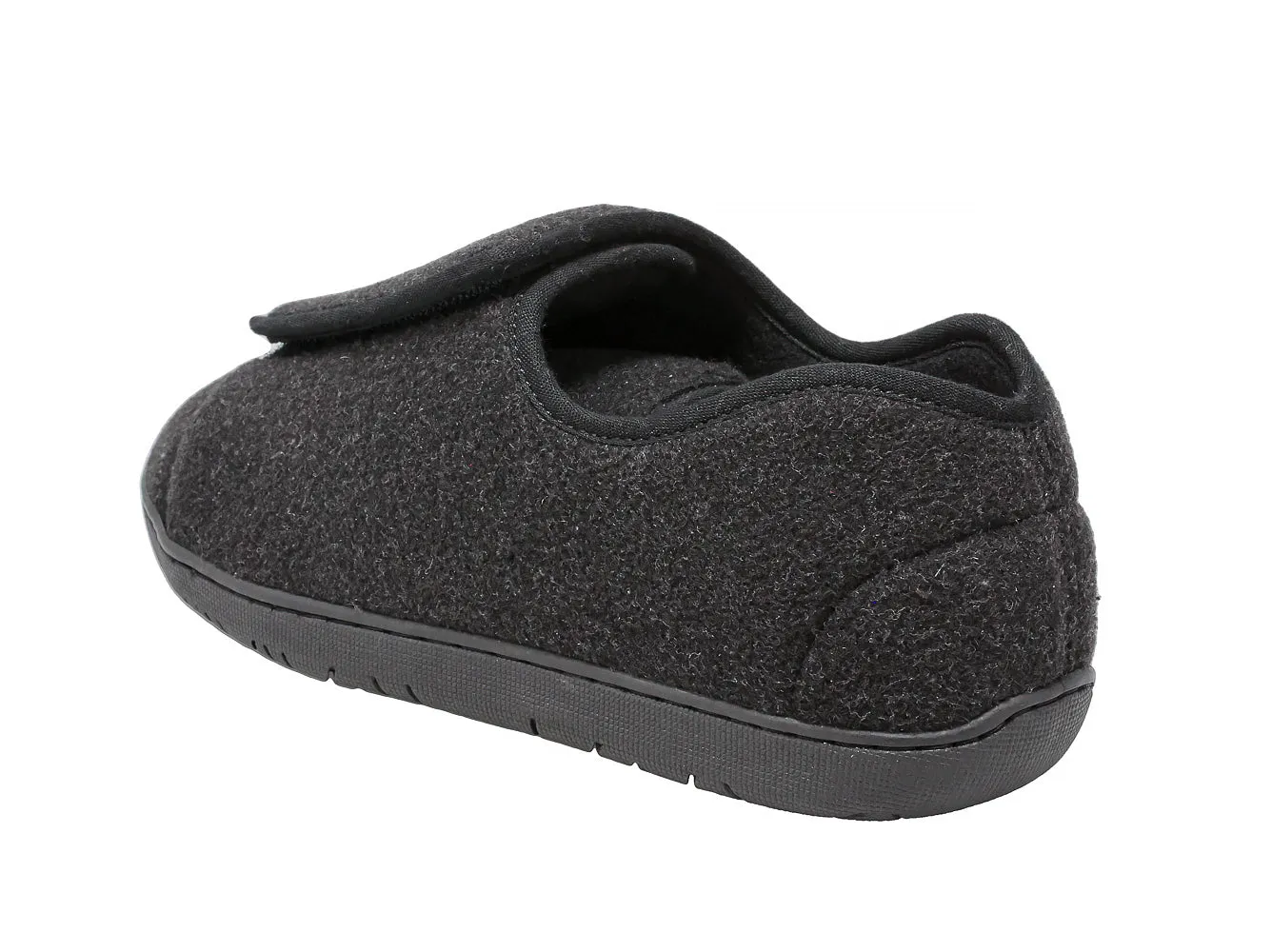 Nurse 2 Black Wool Women's Slipper