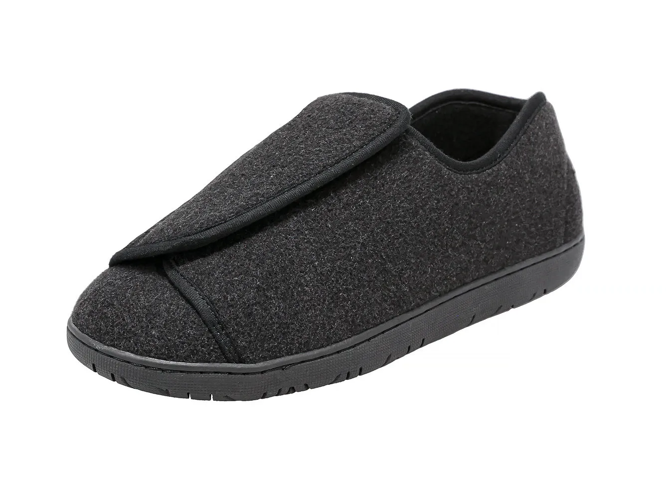 Nurse 2 Black Wool Women's Slipper