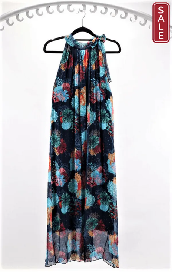 Nyra silk dress