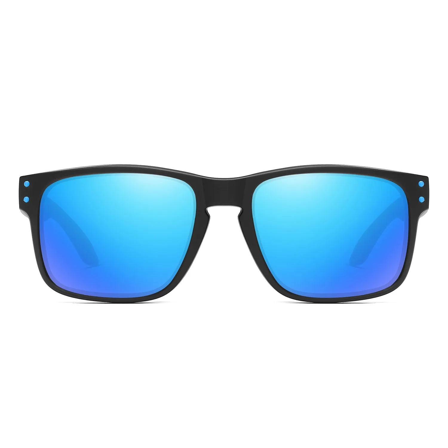 OOLVS Men Sports Polarized Sunglasses, Driving Fishing Cycling Square Sun Glasses, Protective Glasses, Classic Women Spectacles Fashion Frame Gafas De Sol