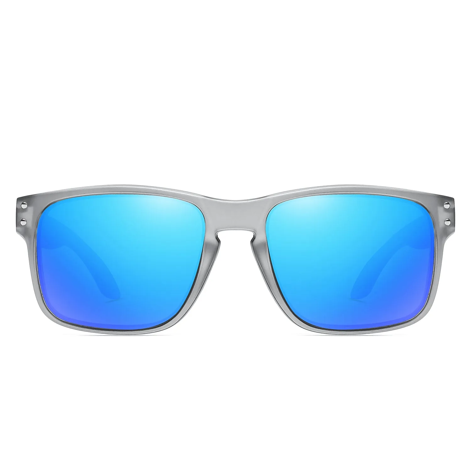 OOLVS Men Sports Polarized Sunglasses, Driving Fishing Cycling Square Sun Glasses, Protective Glasses, Classic Women Spectacles Fashion Frame Gafas De Sol