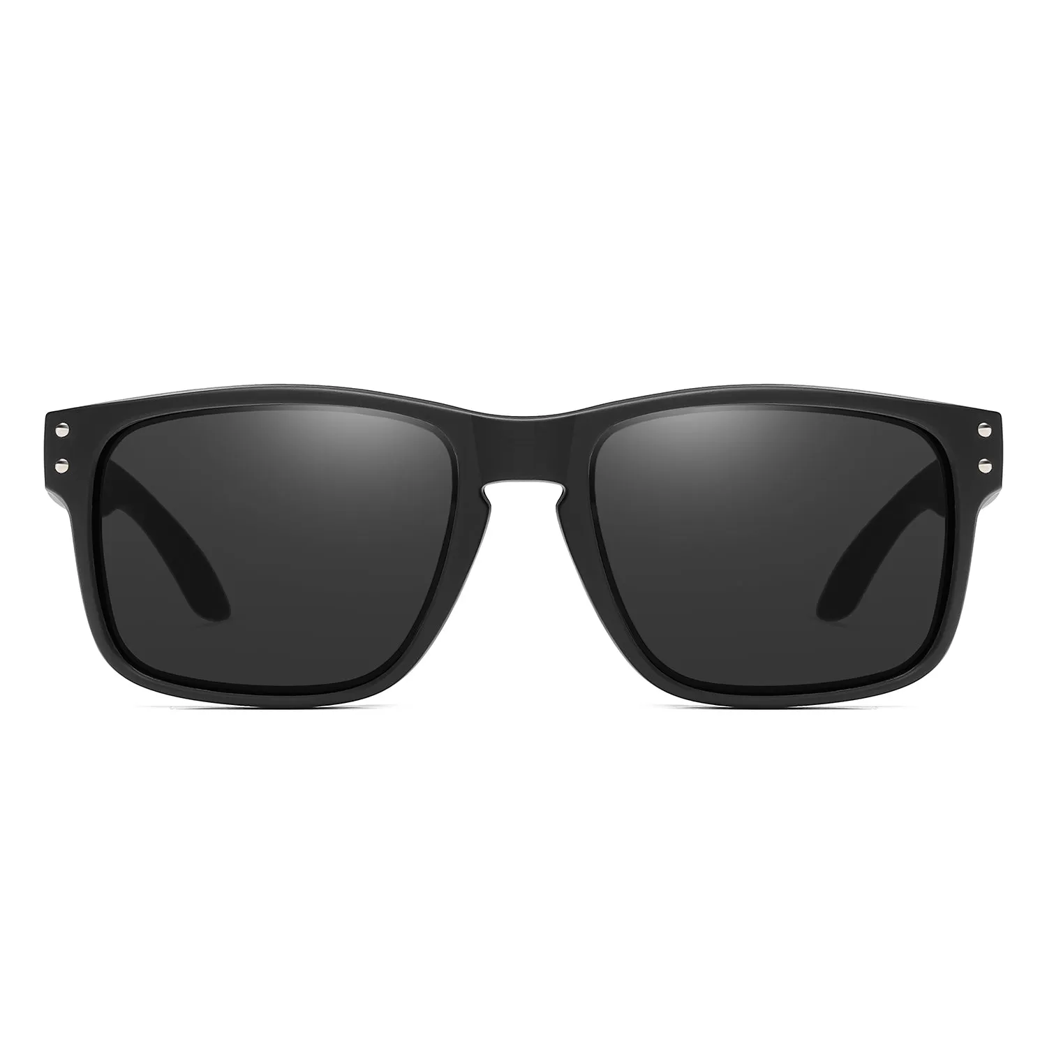 OOLVS Men Sports Polarized Sunglasses, Driving Fishing Cycling Square Sun Glasses, Protective Glasses, Classic Women Spectacles Fashion Frame Gafas De Sol
