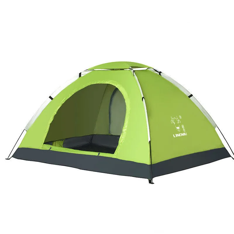 Outdoor camping beach
