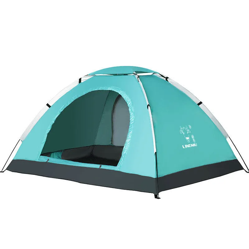 Outdoor camping beach
