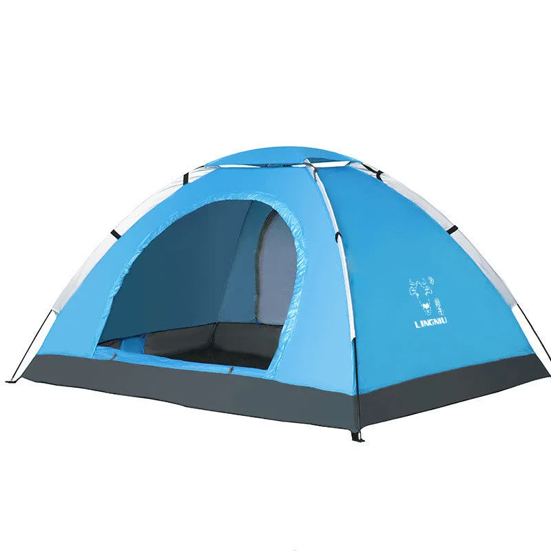 Outdoor camping beach