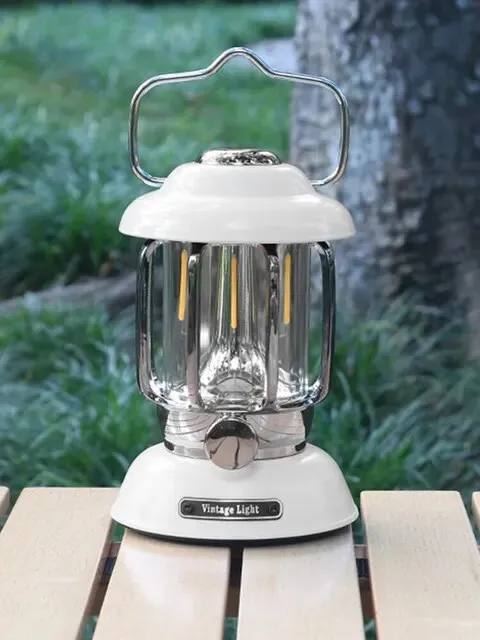 Outdoor Camping Lantern Portable USB Rechargeable Lamp