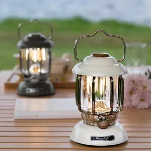 Outdoor Camping Lantern Portable USB Rechargeable Lamp