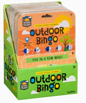 Outdoor Discovery Outdoor Bingo 4 Pack-Travel or Yard Game