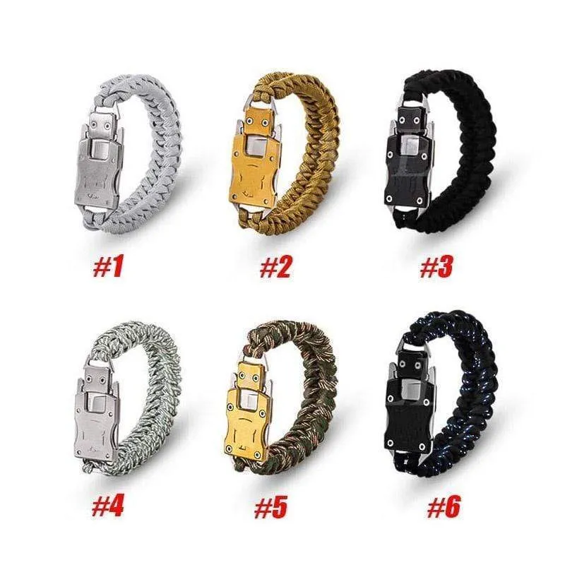 Outdoor Survival Bracelet
