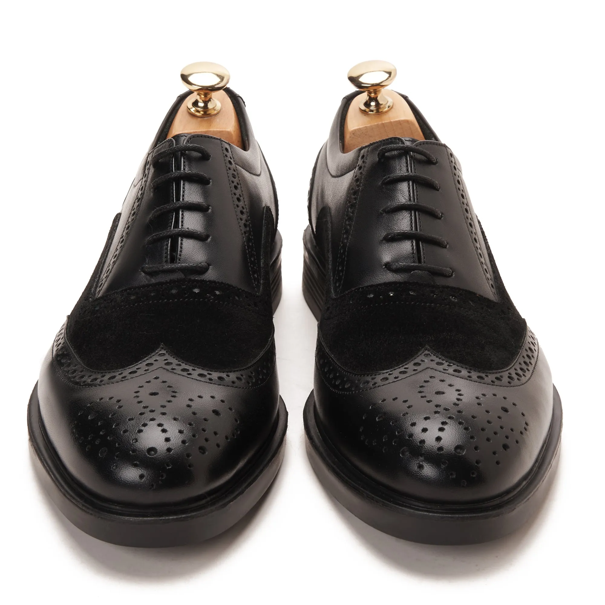 Oxford Brogue with Suede