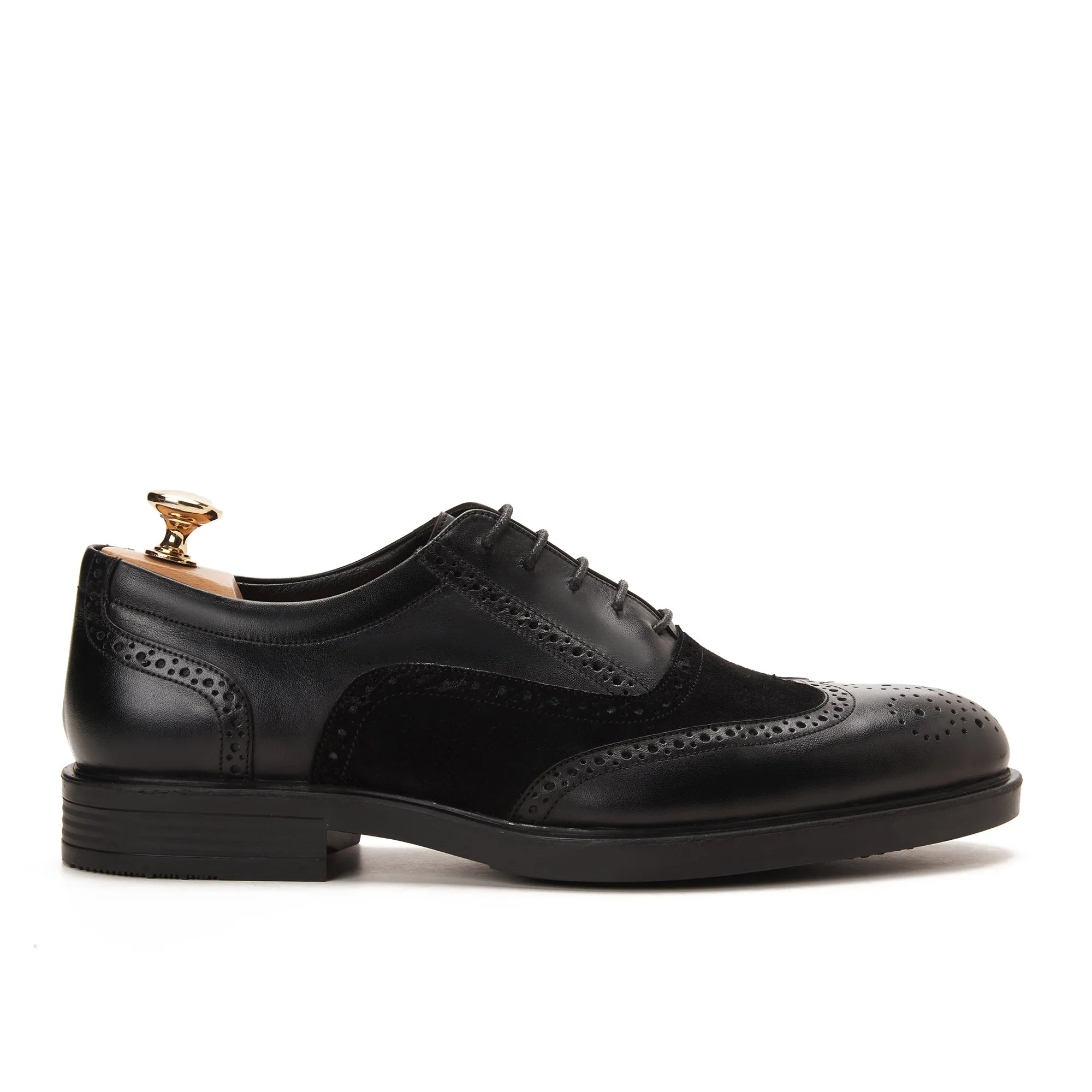 Oxford Brogue with Suede