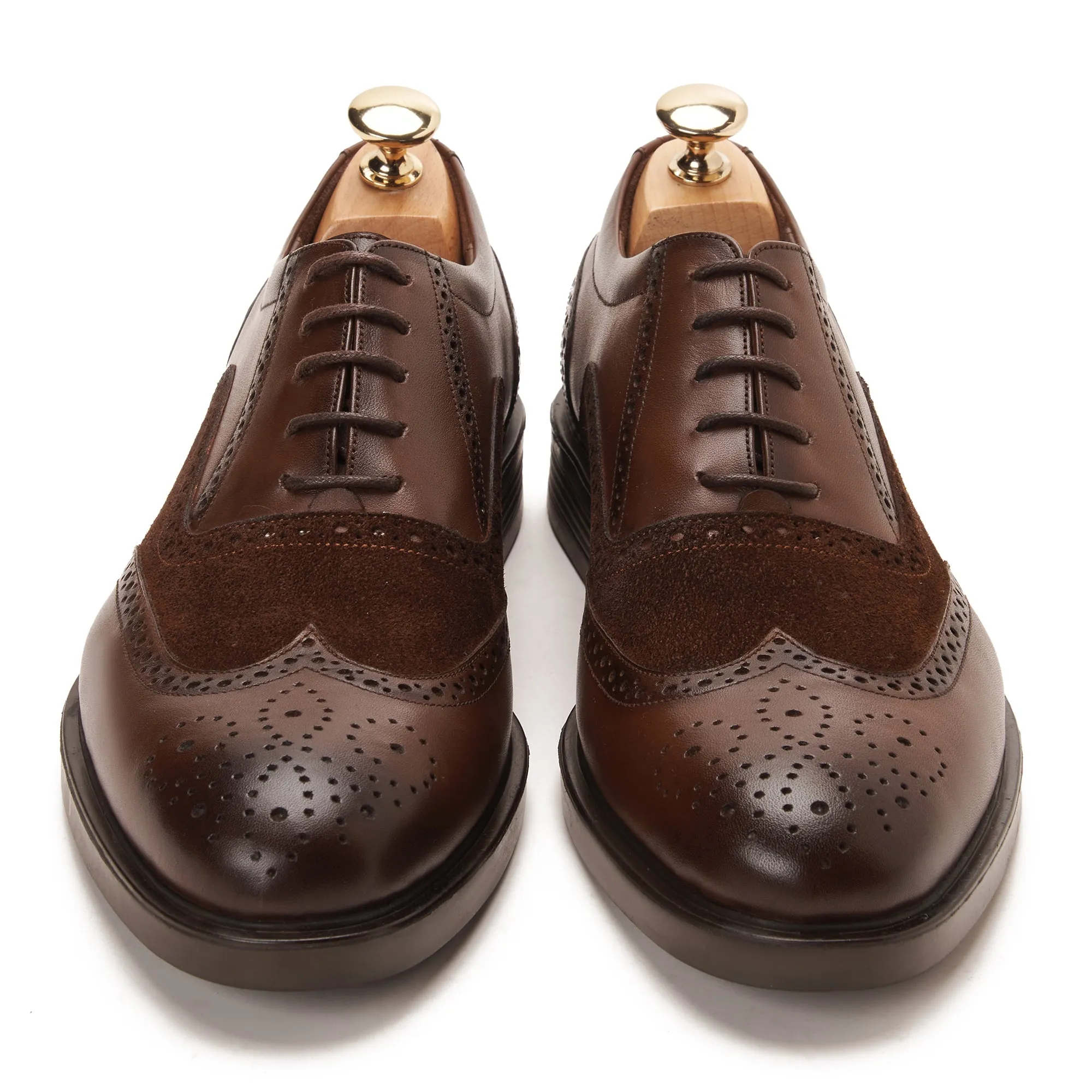 Oxford Brogue with Suede