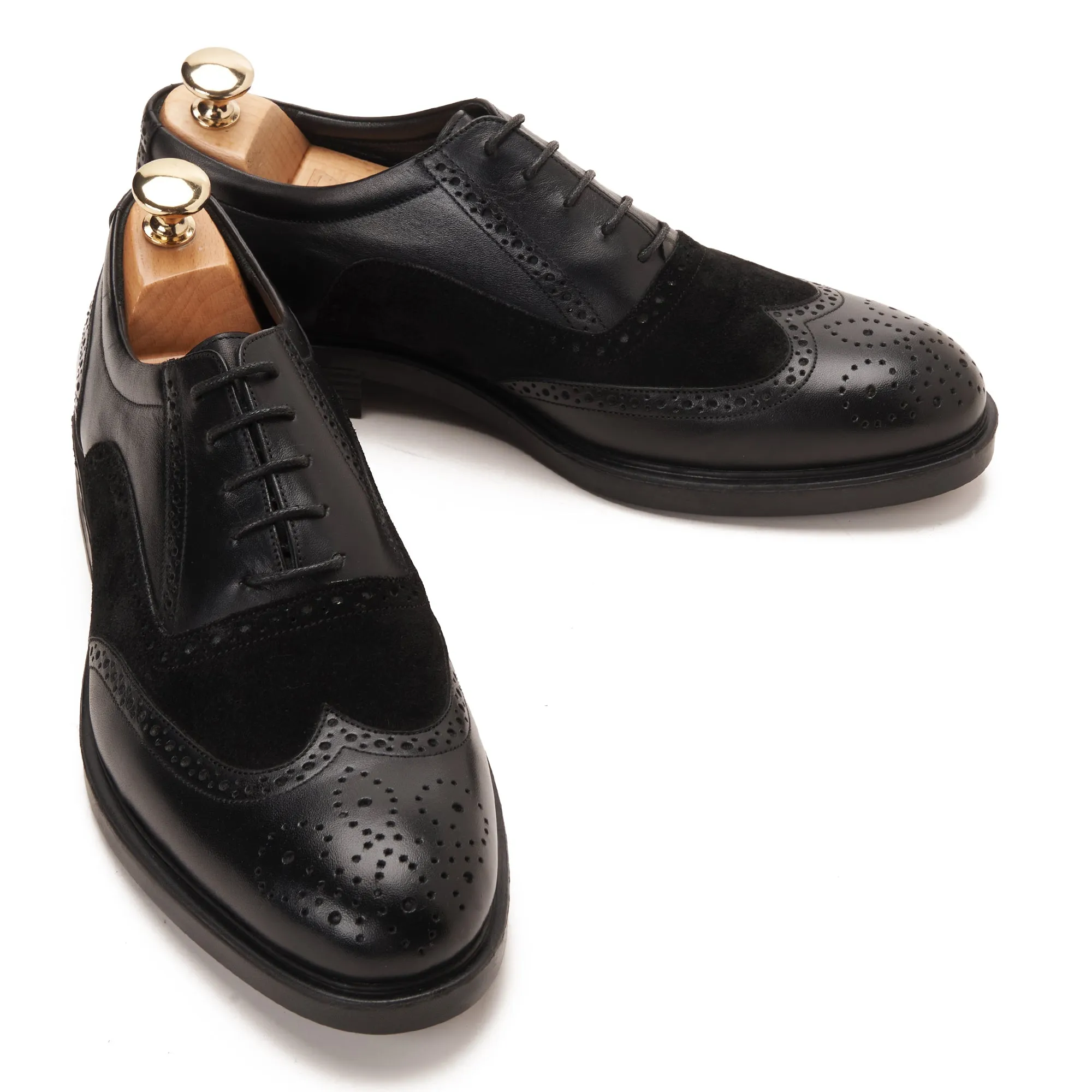 Oxford Brogue with Suede