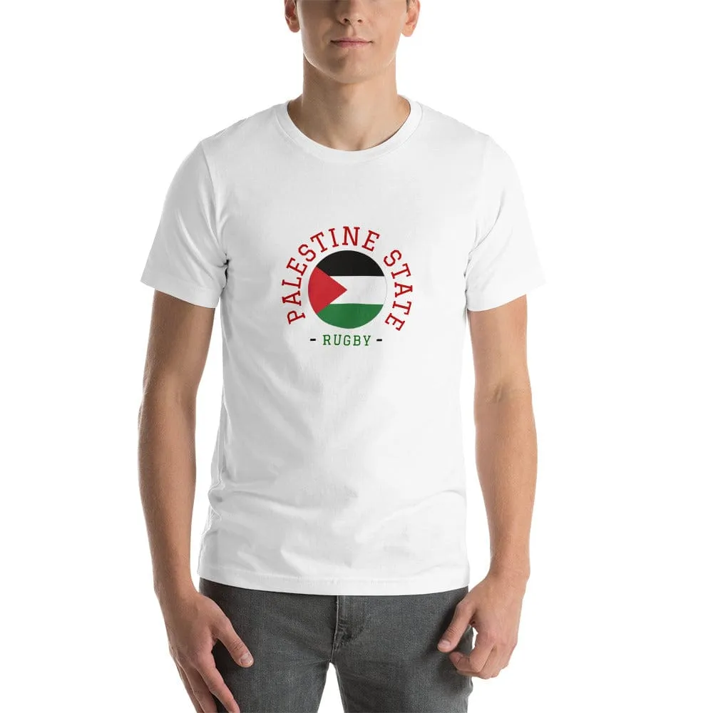 Palestine State Rugby Cotton T-Shirt