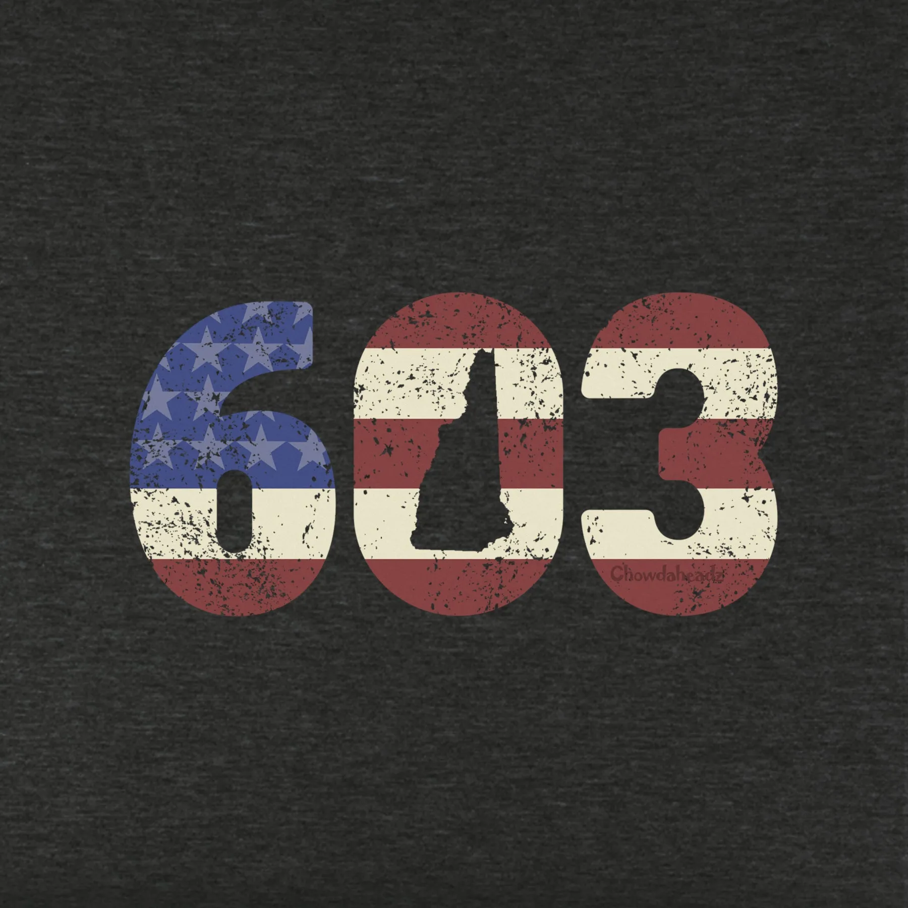 Patriotic 603 New Hampshire  Youth Hoodie