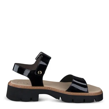 Paul Green - Tasha Sandal - Black Patent