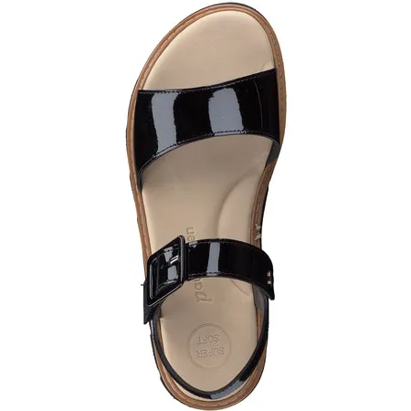 Paul Green - Tasha Sandal - Black Patent