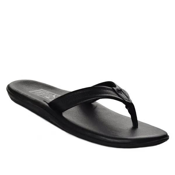 PB202 Island Slipper Classic Thong Black