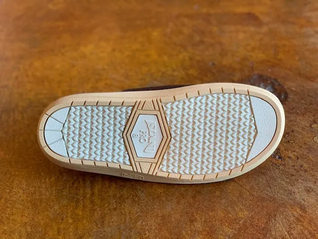 PBS705BH Island Slipper Bull Hide Slide Chocolate