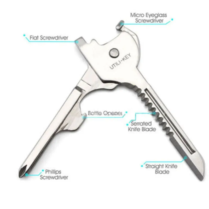 Pocket Survival Key 6 in 1.