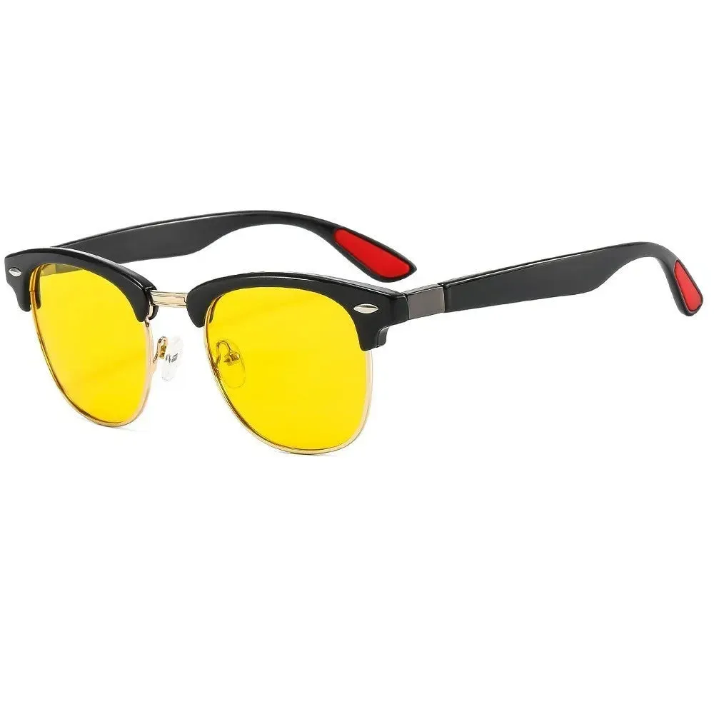 Polarized UV400 Unisex Half Frame Sunglasse