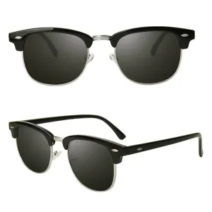 Polarized UV400 Unisex Half Frame Sunglasse
