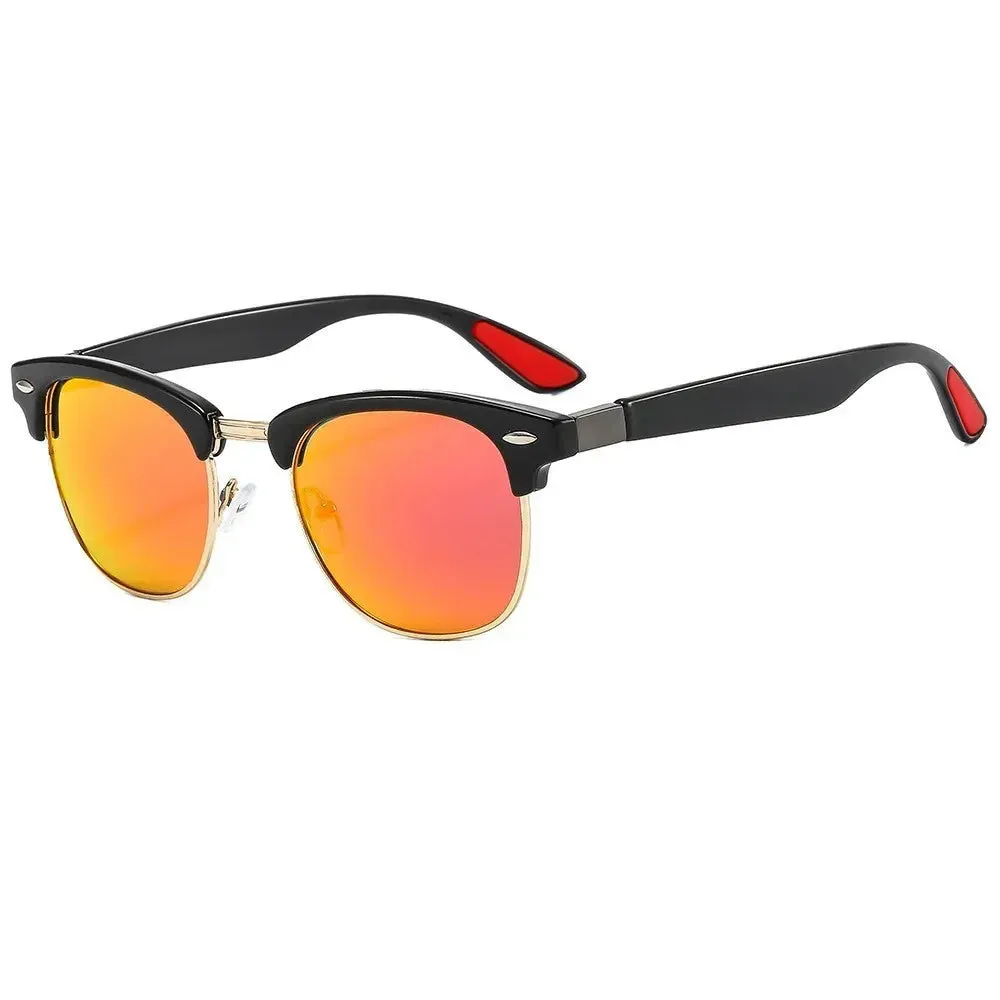 Polarized UV400 Unisex Half Frame Sunglasse