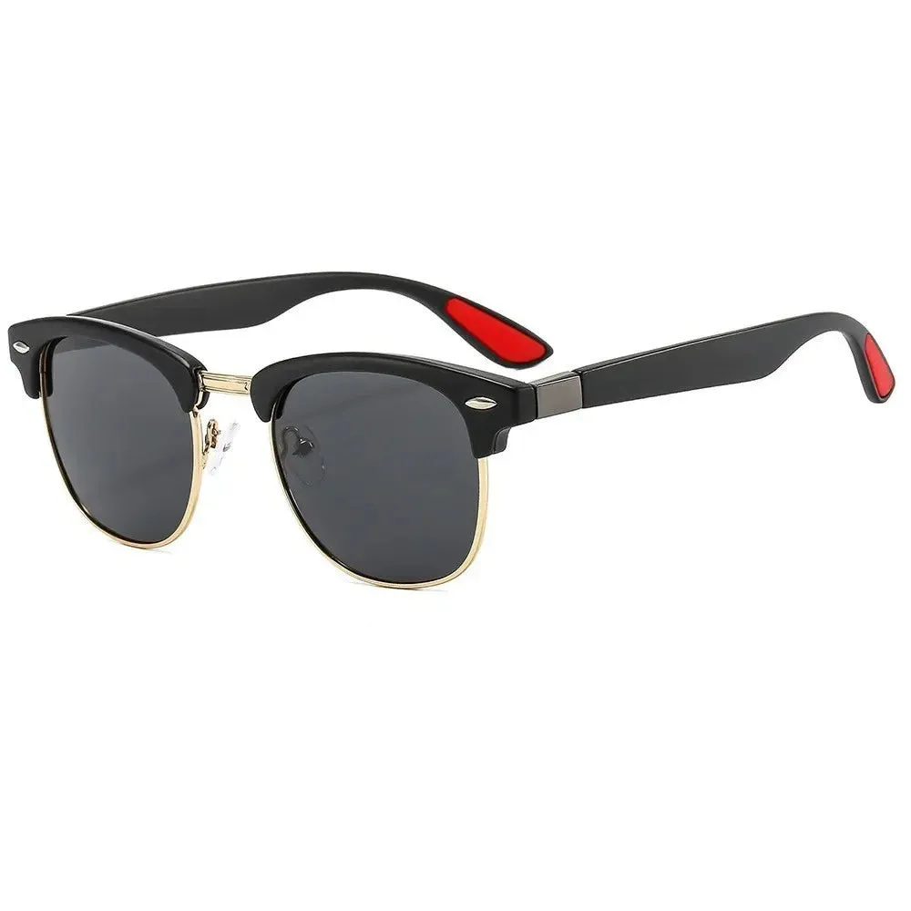 Polarized UV400 Unisex Half Frame Sunglasse
