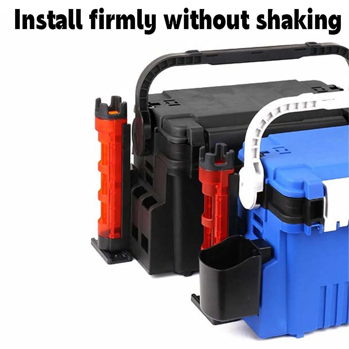 Pole Riser Fishing Box Accessories Adjustable Rod Bucket Holder Tackle Gear