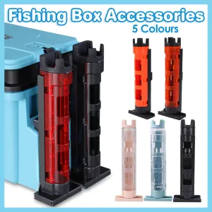 Pole Riser Fishing Box Accessories Adjustable Rod Bucket Holder Tackle Gear