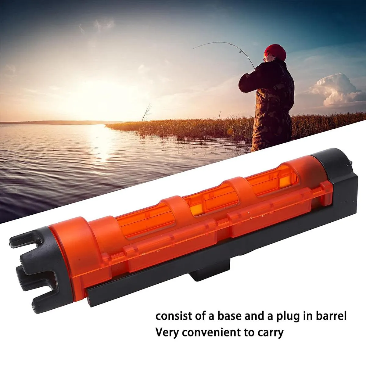 Pole Riser Fishing Box Accessories Adjustable Rod Bucket Holder Tackle Gear