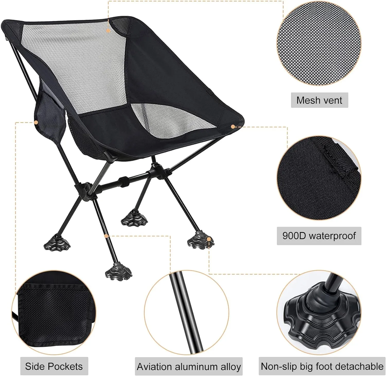 Portable Camping Chair for Outdoor Adventures