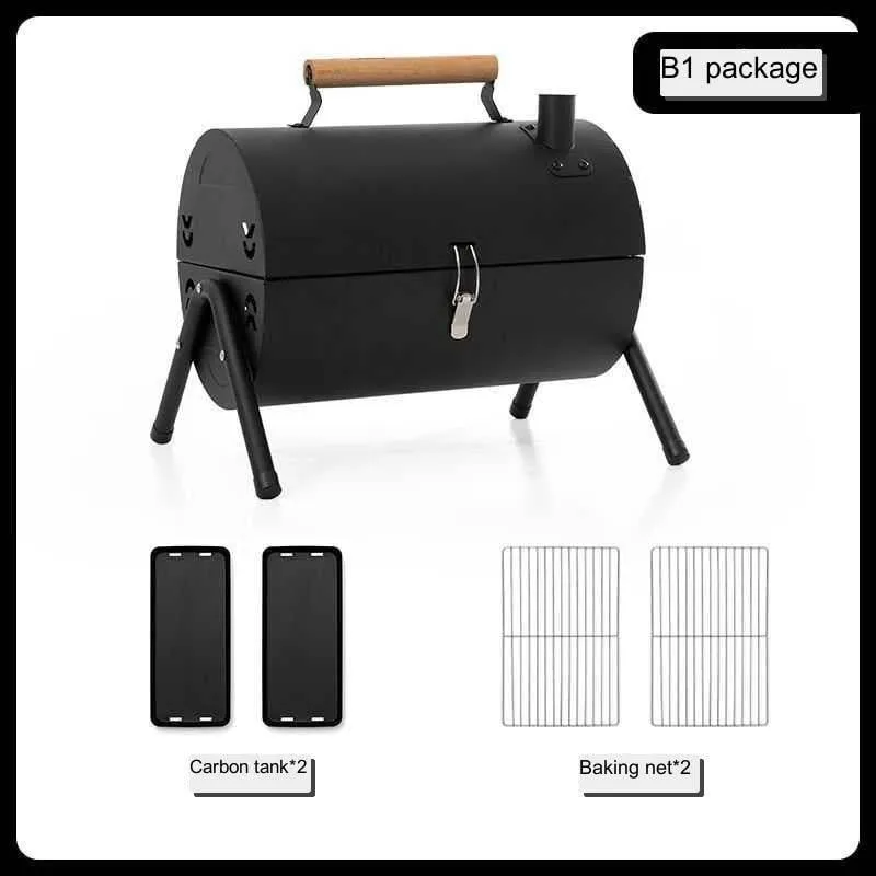 Portable Camping Grill - Easy to Use Outdoor Cooking Tool