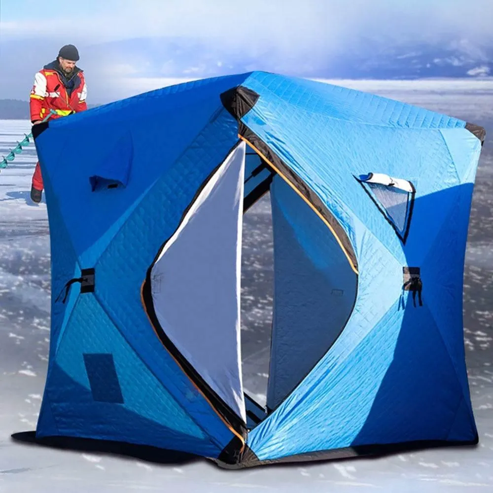 Portable Ice Fishing Tent - Winter Camping Shelter
