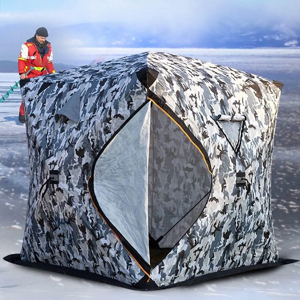 Portable Ice Fishing Tent - Winter Camping Shelter