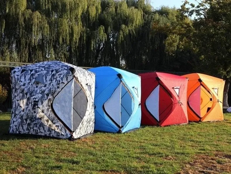 Portable Ice Fishing Tent - Winter Camping Shelter