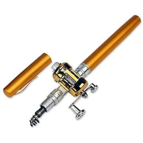 Portable Mini Fishing Rod - Compact Travel Fishing Pole