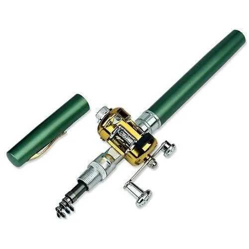Portable Mini Fishing Rod - Compact Travel Fishing Pole