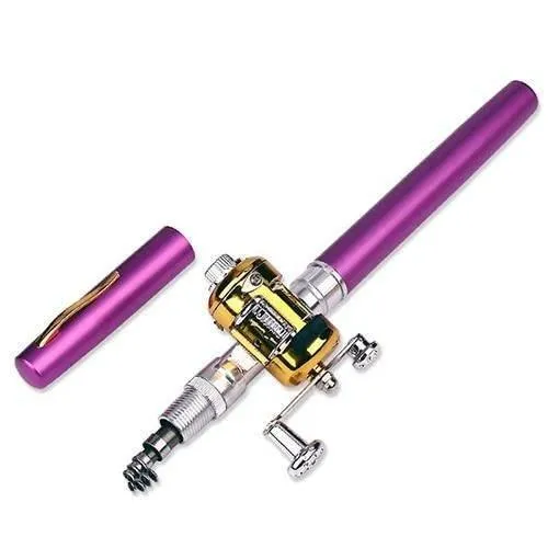 Portable Mini Fishing Rod - Compact Travel Fishing Pole