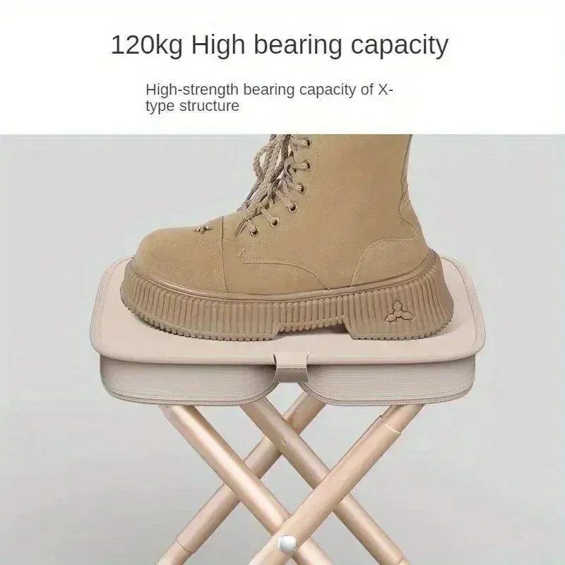 Portable multifunctional outdoor picnic camping folding chair, ultra light fishing stool, travel stool, fishing accessories